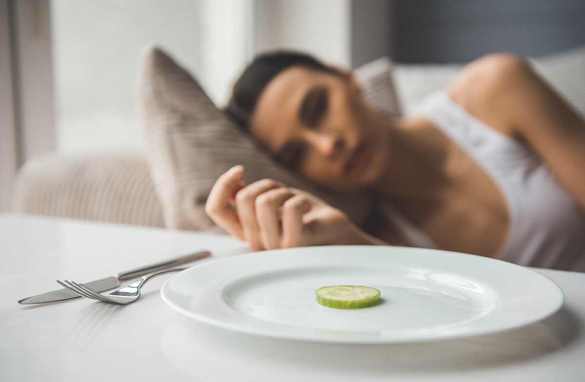 Female refusing to eat properly