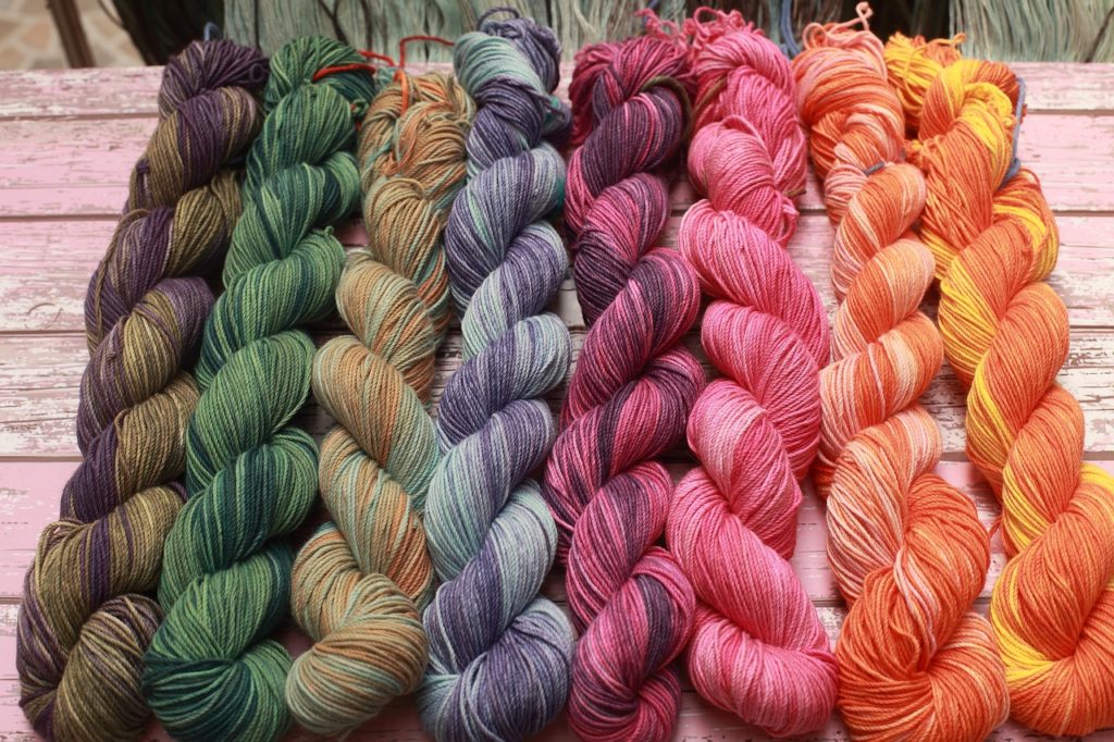 Different Types of Yarn for Hand Dyeing - To Canvas