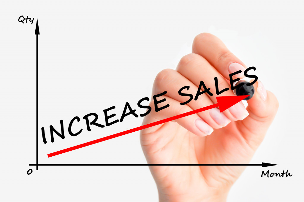 increase sales graph